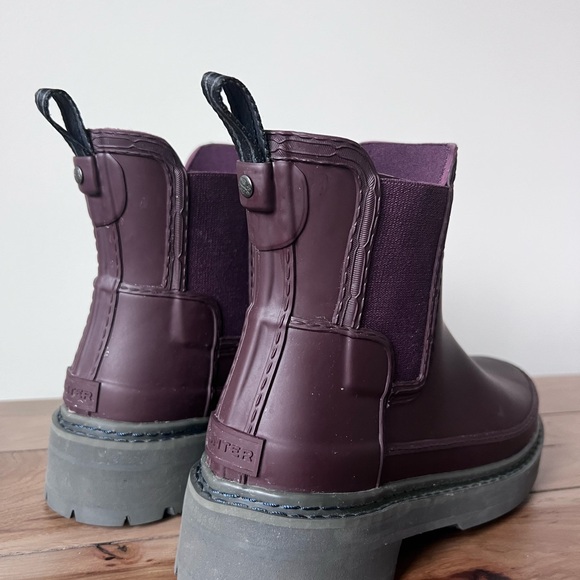 Hunter Dark Purple Winter & Rain Boots - Picture 4 of 6